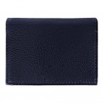 Футляр для кредитных карт и визиток из натуральной кожи Leather Land, синий