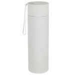 Термос стальной Бастион Плюс двухстеночный с вакуумной изоляцией 500 мл, ,белый, глянцевый металлик