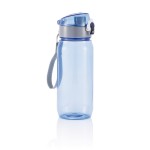Бутылка для воды Tritan, прозрачный синий; серый
