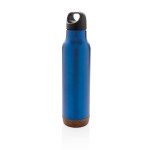 Герметичная вакуумная бутылка Cork, 600 мл синий; 