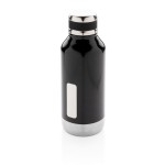 Герметичная вакуумная бутылка с шильдиком черный; 
