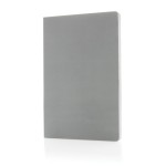 Блокнот Impact в мягкой обложке с каменной бумагой, А5 серый; 