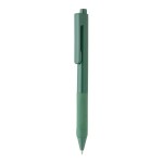 Ручка X9 с глянцевым корпусом и силиконовым грипом зеленый; 