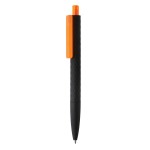 Черная ручка X3 Smooth Touch, зеленый оранжевый; черный