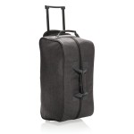 Дорожная сумка на колесах Basic, серая темно-серый; 