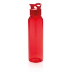 Герметичная бутылка для воды из AS-пластика, оранжевая красный; 