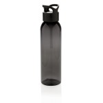 Герметичная бутылка для воды из AS-пластика, оранжевая черный; 