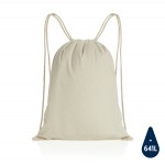 Рюкзак на шнурке Impact из переработанного хлопка AWARE™, 145 г кремовый; 