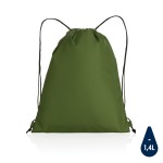 Плотный рюкзак на шнурке Impact из RPET AWARE™ зеленый; 