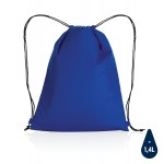 Плотный рюкзак на шнурке Impact из RPET AWARE™ синий; 
