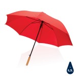 Плотный зонт Impact из RPET AWARE™ с автоматическим открыванием, d120 см красный; 
