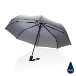 Автоматический плотный зонт Impact из RPET AWARE™, d94 см темно-серый; 