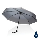 Компактный зонт Impact из RPET AWARE™, d95 см темно-серый; 