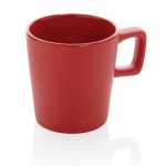 Керамическая кружка для кофе Modern красный; 