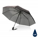 Маленький двухцветный зонт Impact из RPET AWARE™, d97 см серебряный; 