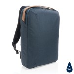 Двухцветный рюкзак Impact из RPET AWARE™ для ноутбука 15.6'' темно-синий; 