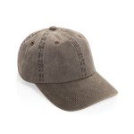 Бейсболка BEAU AWARE™ из хлопковой саржи, 6 клиньев, 270 г/м² коричневый; 