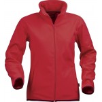 Куртка флисовая женская Sarasota, красная, размер XL