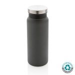 Вакуумная бутылка из переработанной нержавеющей стали (стандарт RCS), 600 мл темно-серый; 