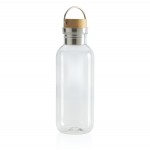 Бутылка для воды из rPET GRS с крышкой из бамбука FSC, 680 мл