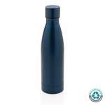 Вакуумная бутылка из переработанной нержавеющей стали RCS, 0,5 л темно-синий; 