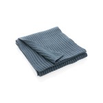 Вязаный шарф Impact из Polylana® AWARE™, 180x25 см синий; 