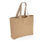 Большая сумка-шоппер Impact из переработанного неокрашенного канваса AWARE™, 240 г/м² коричневый; 