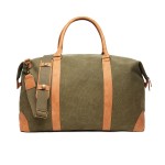 Дорожная сумка VINGA Bosler из канваса зеленый; 
