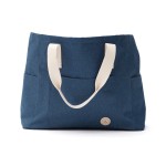 Пляжная сумка VINGA Sortino из rPET синий; 