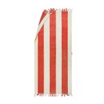 Пляжное полотенце VINGA Valmer, 80х180 см красный; бежевый