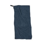 Спортивное полотенце VINGA из rPET, 40x80 см синий; 