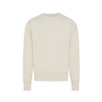 Свитшот Iqoniq Kruger из переработанного хлопка, свободный крой, унисекс, 340 г/м² неокрашенный хлопок; 