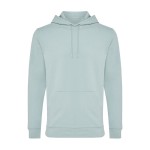 Худи Iqoniq Jasper из переработанного хлопка, унисекс, 340 г/м² зеленый айсберг; 