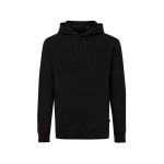 Худи Iqoniq Jasper из переработанного хлопка, унисекс, 340 г/м² черный; 