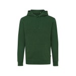 Худи Iqoniq Jasper из переработанного хлопка, унисекс, 340 г/м² лесной зеленый; 