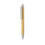 Ручка с корпусом из переработанной бумаги FSC® кремовый; 