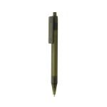 Ручка X8 из прозрачного rPET GRS зеленый; 