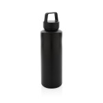 Бутылка с ручкой из переработанного полипропилена RCS, 500 мл черный; 