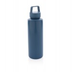 Бутылка с ручкой из переработанного полипропилена RCS, 500 мл синий; 