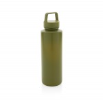 Бутылка с ручкой из переработанного полипропилена RCS, 500 мл зеленый; 