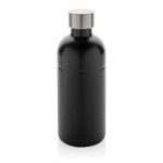 Бутылка для газированных напитков Soda из переработанной нержавеющей стали RCS, 800 мл черный; 