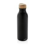 Бутылка для воды Avira Alcor из переработанной стали RCS, 600 мл черный; 
