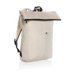 Легкий складной рюкзак Dillon из rPET AWARE™ кремовый; 