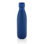 Бутылка для воды Eureka из переработанной нержавеющей стали RCS, 500 мл синий; 