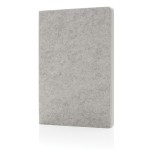 Блокнот Phrase из переработанных фетра и бумаги GRS, А5, 80 г/м² серый; 