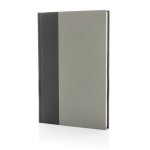 Блокнот Words из rPET и переработанной бумаги GRS, 80 г/м² серый; 