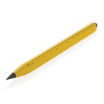 Многофункциональный вечный карандаш Eon из переработанного алюминия RCS желтый; 