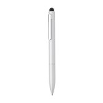 Ручка-стилус Kymi из переработанного алюминия RCS серебряный; 