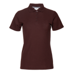 Рубашка поло женская STAN хлопок/полиэстер 185, 04WL, Т-шоколадный (107) (48/L)