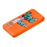 Внешний аккумулятор Elari Plus 10000 mAh, оранжевый Graffiti